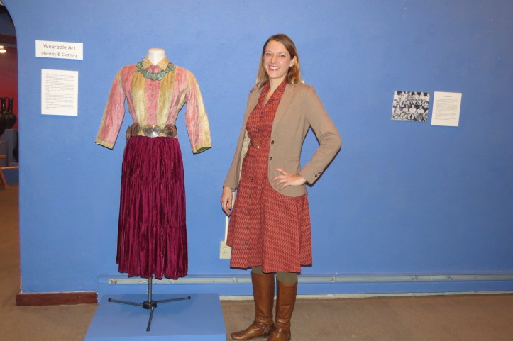 Caroline Jean Fernald at the wearable art