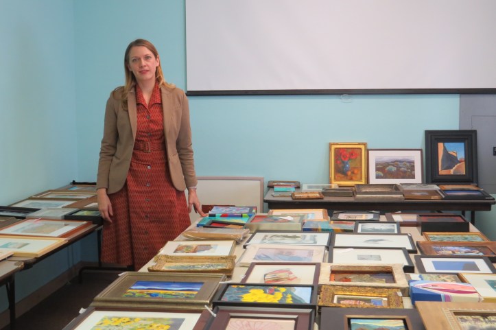 Caroline Jean Fernald with Miniature