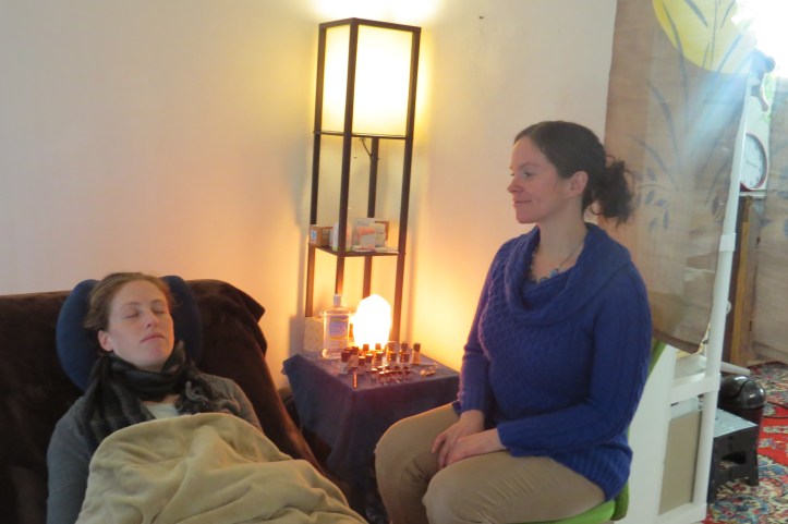 Melissa McNulty with client