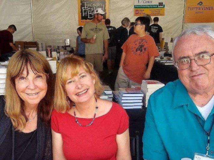 CaraBlacn and Martin Limon Tucson Festival of Books March